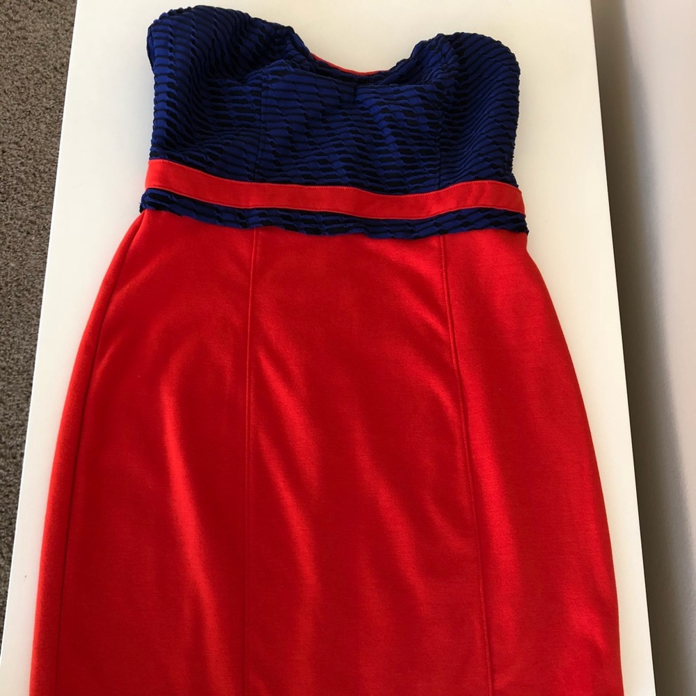 Strapless Dress.
